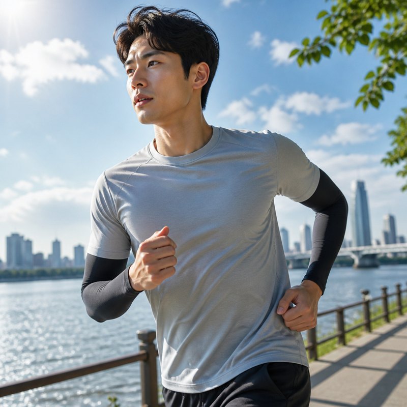 AQUA-X Cool Arm Sleeve — Running