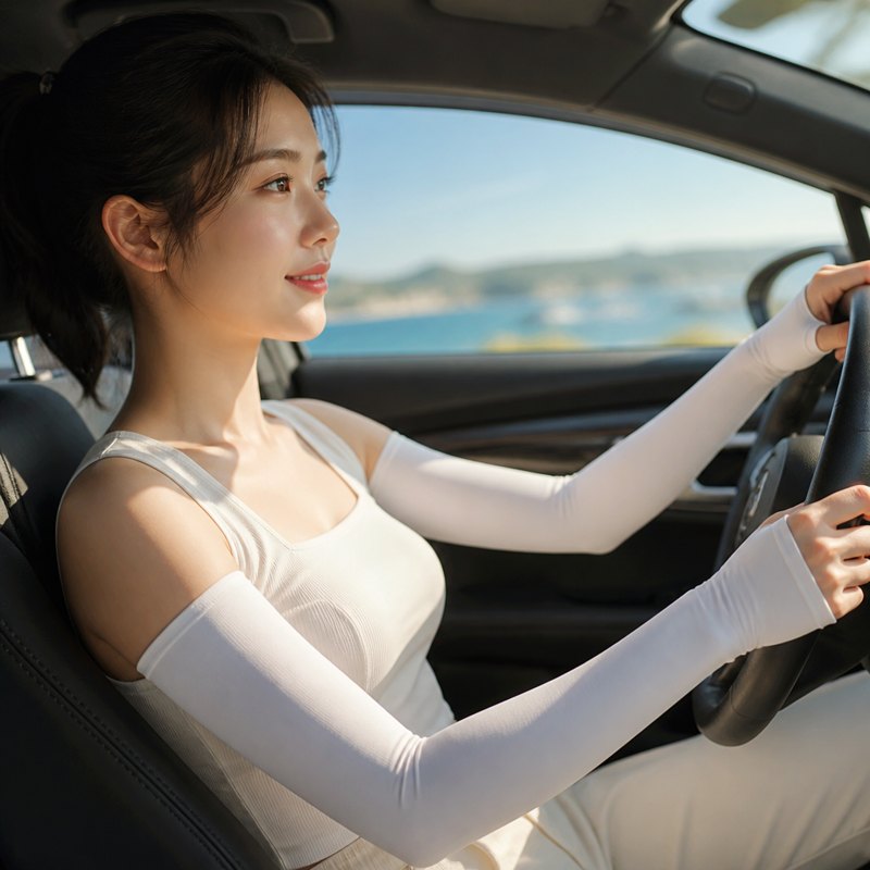 AQUA-X Cool Arm Sleeve — Driving